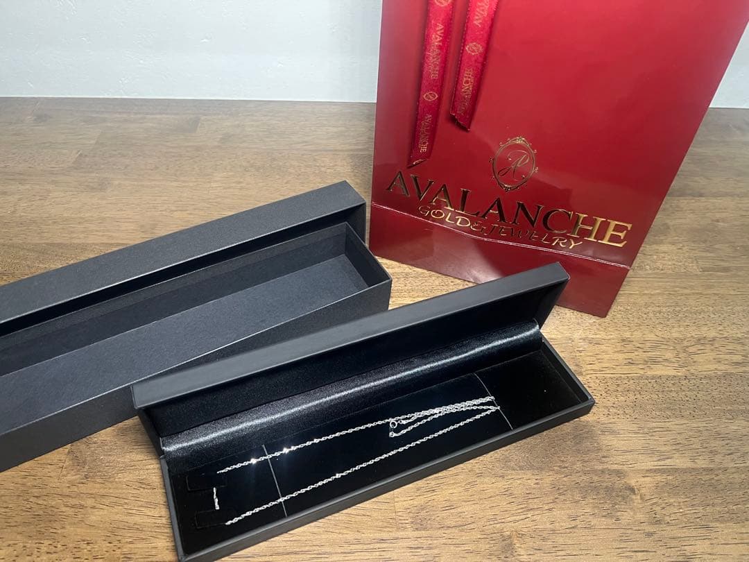 【12,000円値下げ】AVALANCHE 10K ホワイトゴールド ネックレス