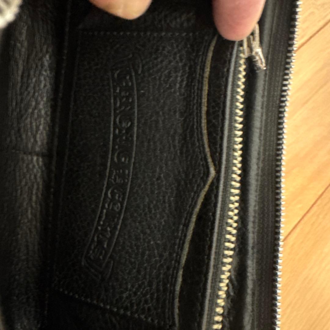 CHROME HEARTS クロムハーツ プレーンウォレット 長財布ジャンク品