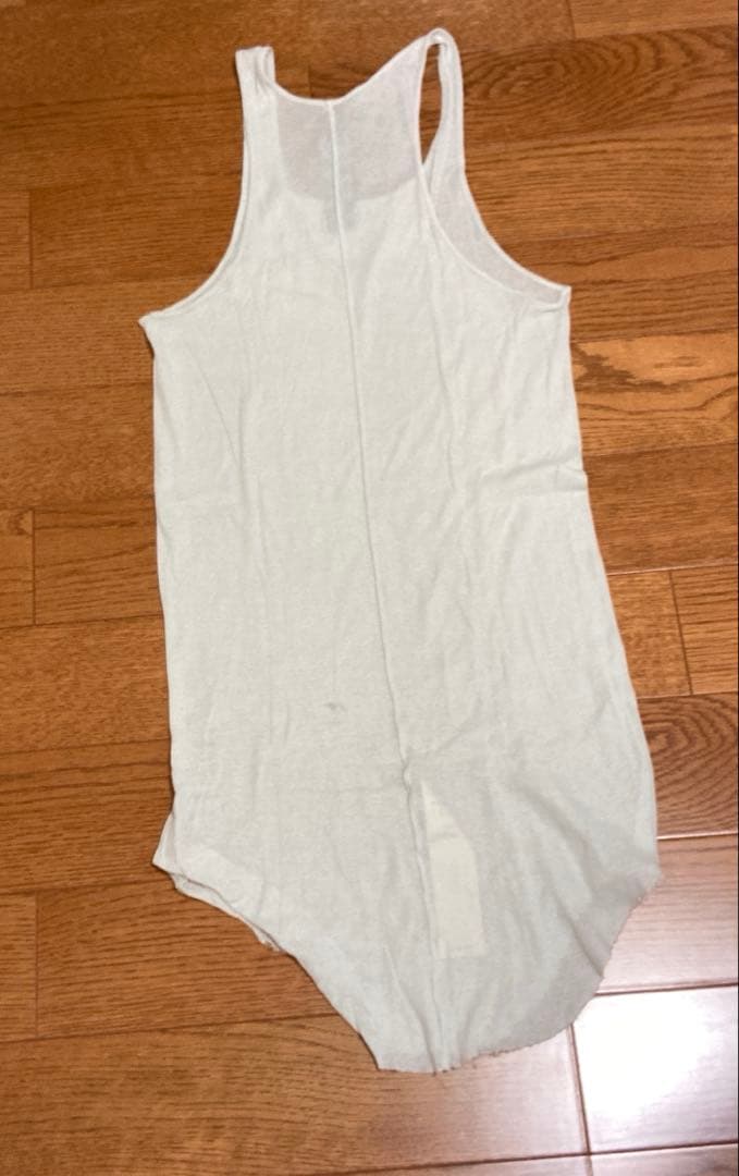 トップス Rick Owens basic tank S oyster