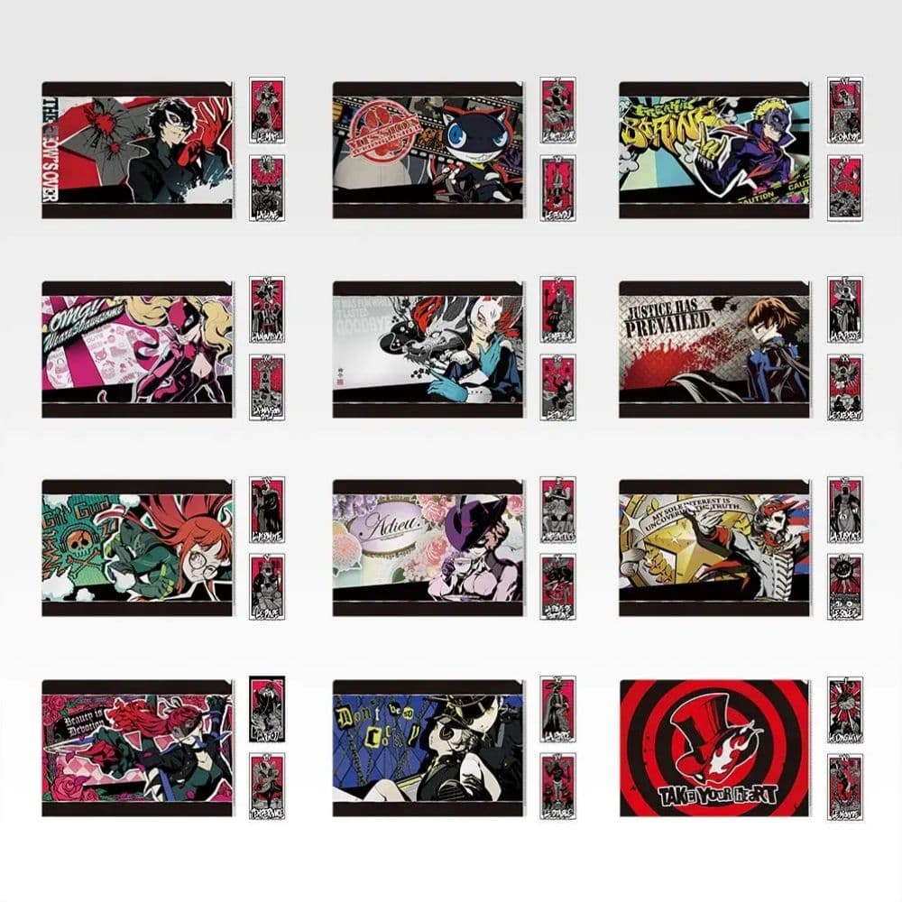 ペルソナ5R一番くじ【A賞・H賞】主人公フィギュア／クリアファイル
