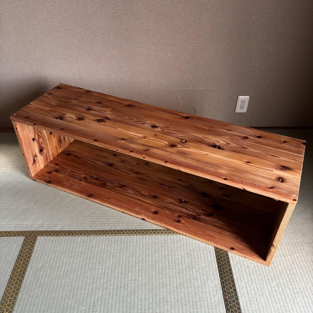 ハンドメイド　テレビ台　棚　オーダー受け付けます