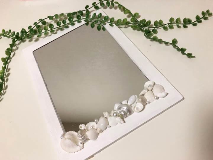 mermaid shell mirror ❤︎ シェルミラー マーメイド
