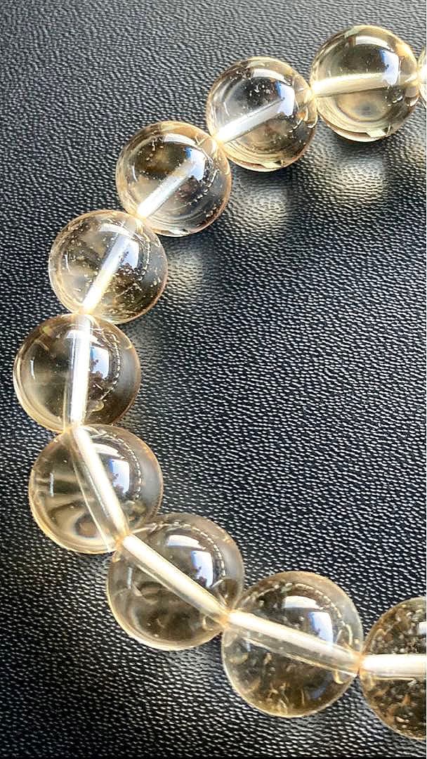 Infinity　夢幻品質　宝石クオリティ　光芒万丈のシトリン　天然未処理