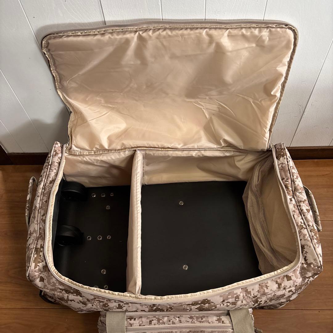 米軍放出品　DESERT MARPAT キャリーケース　シーバック　送料無料