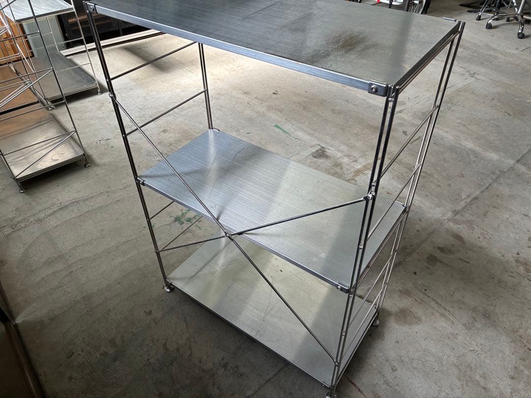 無印良品 ステンレスユニットシェルフ 5組