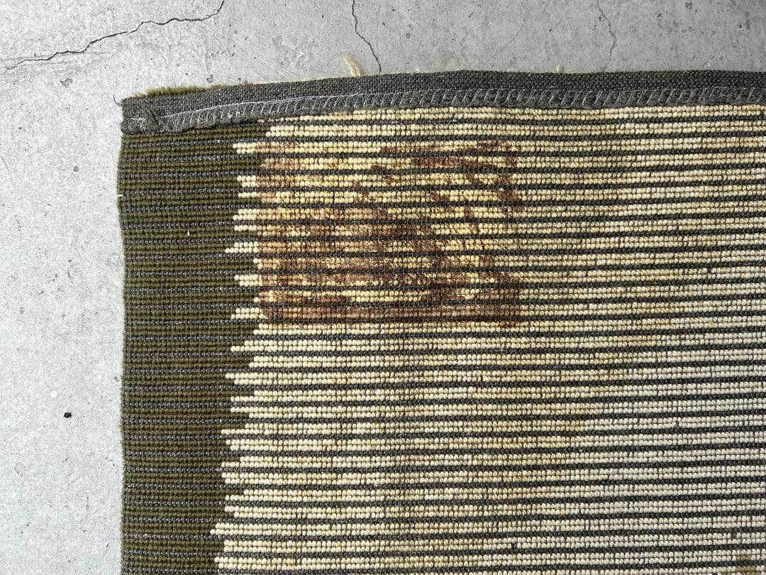 【80's Vintage rug】155×91cm　ブルガリア産　ファーラグ