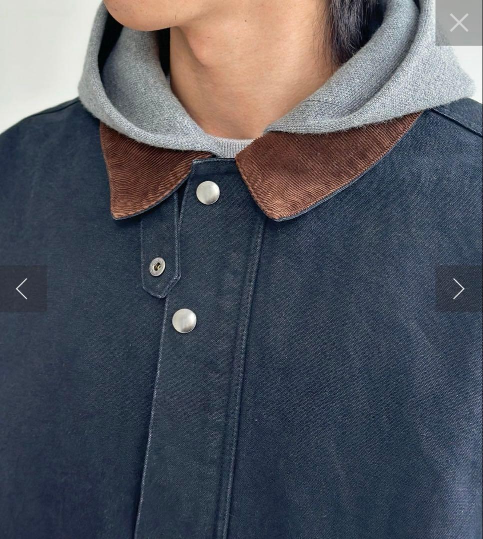 CPCM ブラック コットンジャケット L