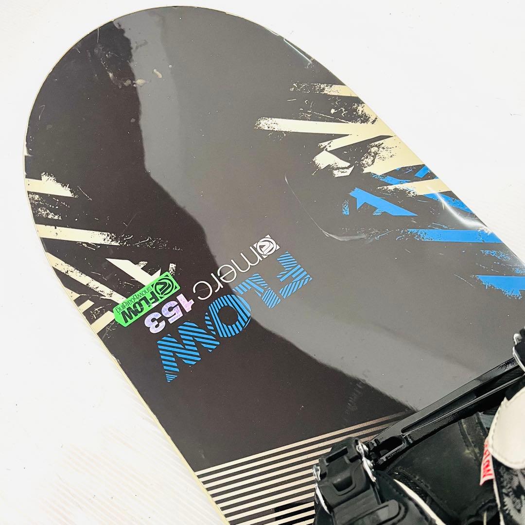 FLOW フロー　ボードセット　フロウ　スノーボード　3点セット　ボア　ブーツ