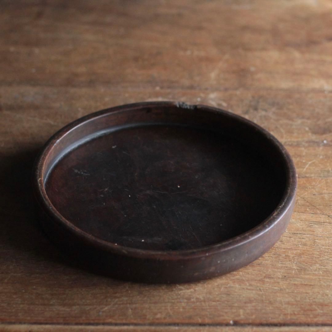 佳き姿の くりぬき盆 小ぶり 古道具 アンティーク