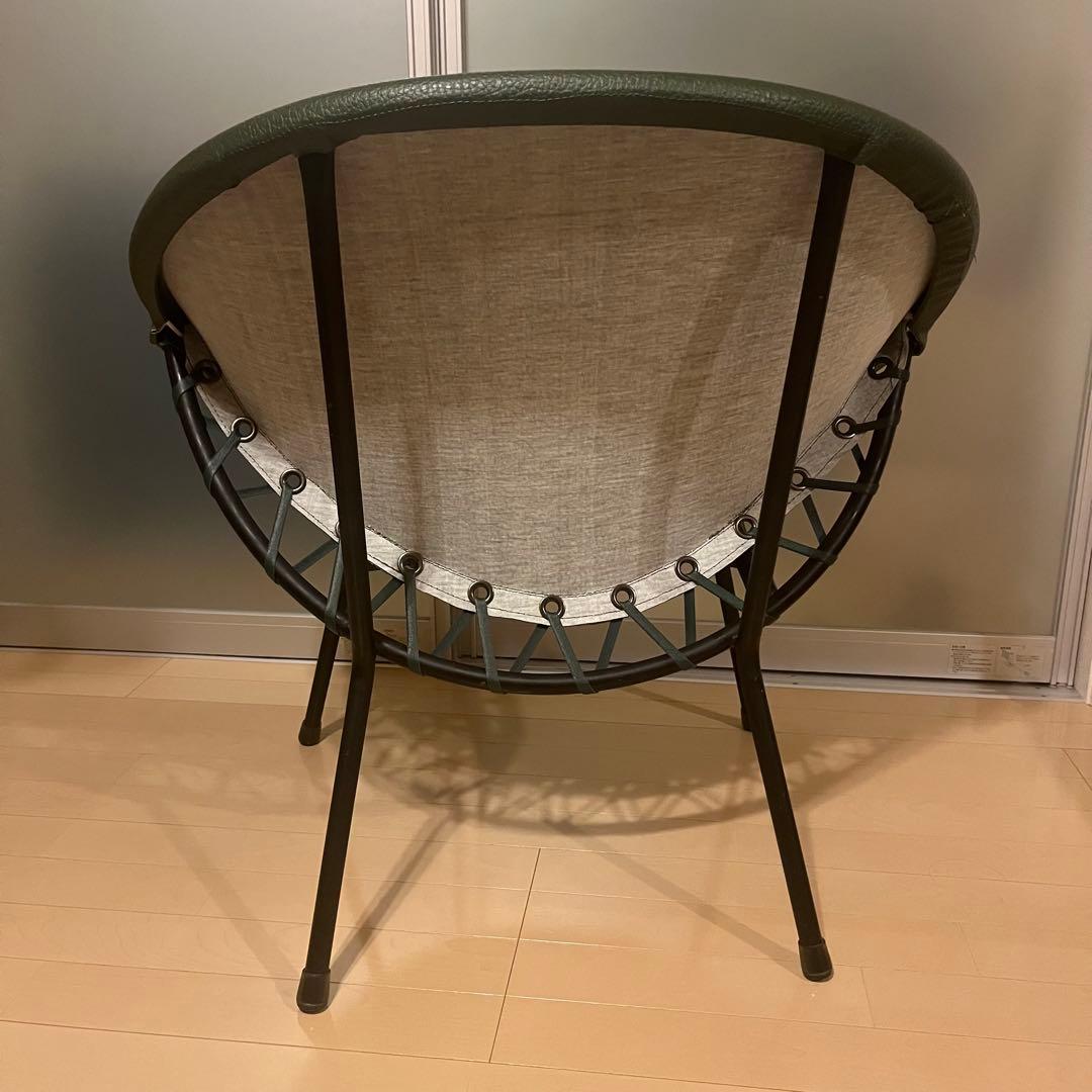 ダークグリーン シェルチェア