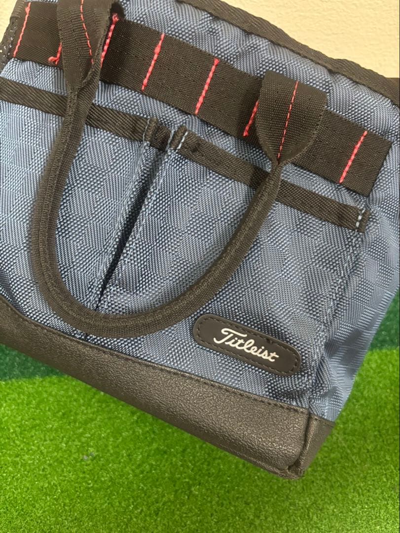 値下げ美品Titleist タイトリスト　ゴルフカートトートバックセット大小2点
