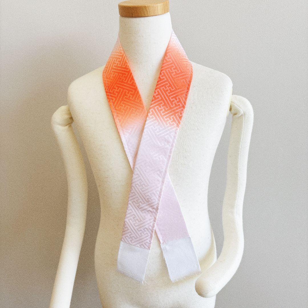 フルセット　七五三　7歳女の子　しぼり柄　鶴　流水　黒袋帯　刺繍　7065