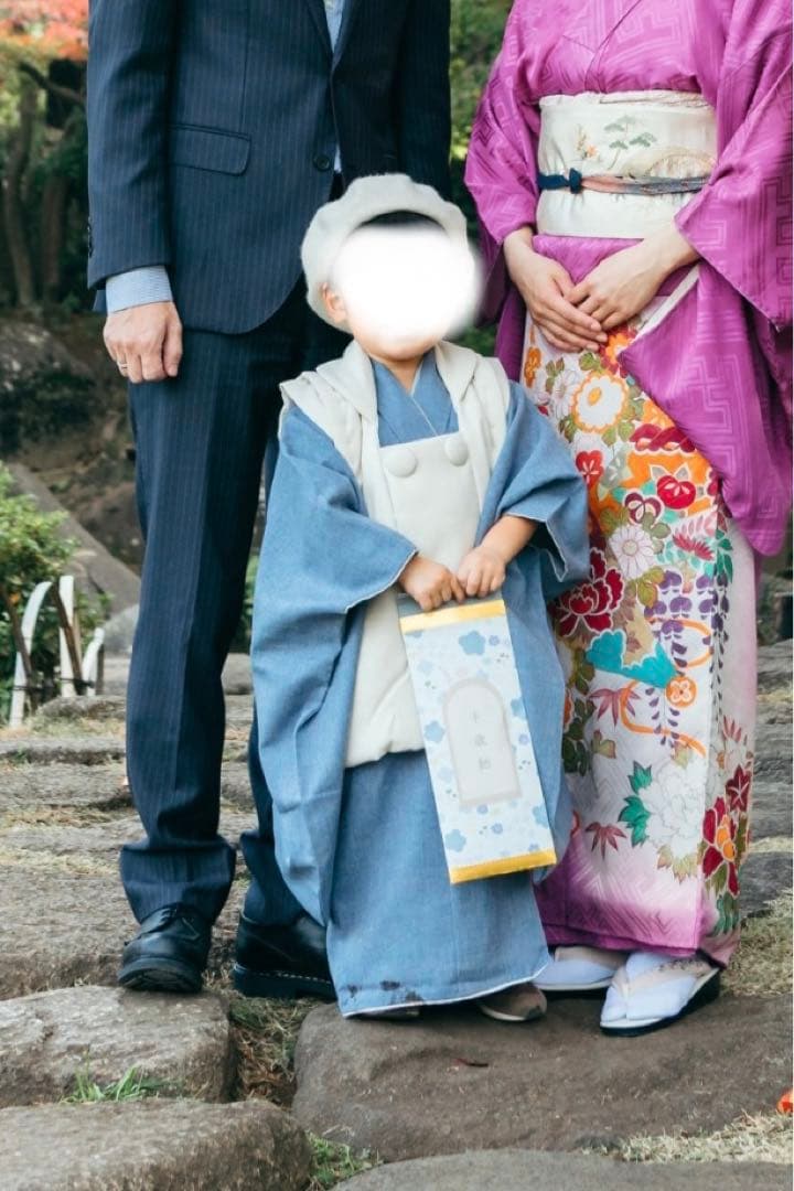 3歳男の子　七五三　着物