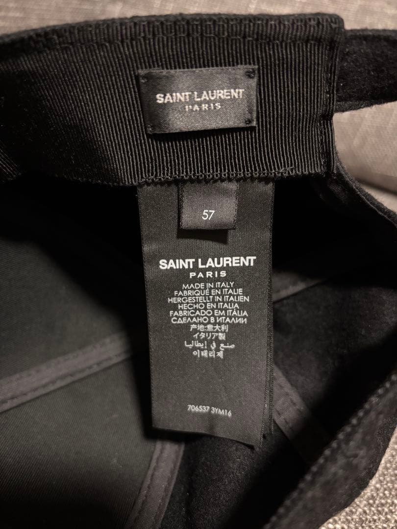 【お値下げしました！】SAINT LAURENTウールキャップ
