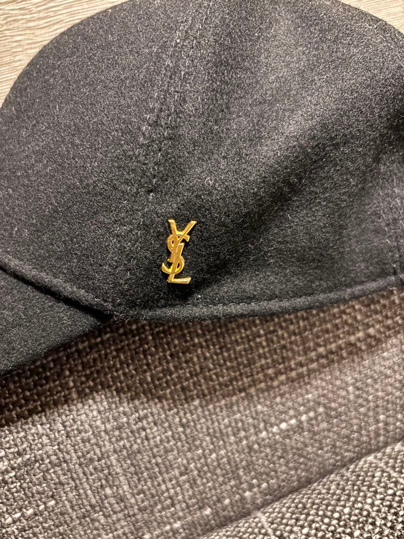 【お値下げしました！】SAINT LAURENTウールキャップ