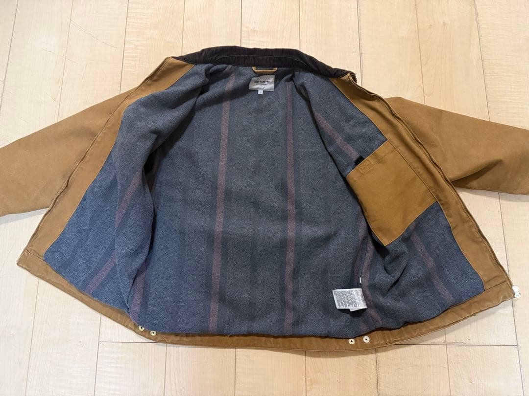 Carhartt WIP デトロイトジャケット ブラウン Lサイズ