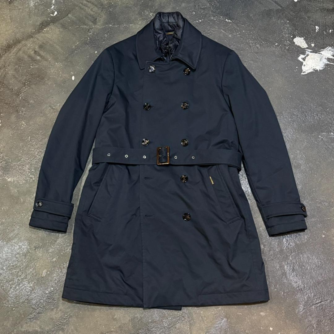 h*2様 イタリア製 MOORER ムーレー MINOSSE パデッドトレンチコ