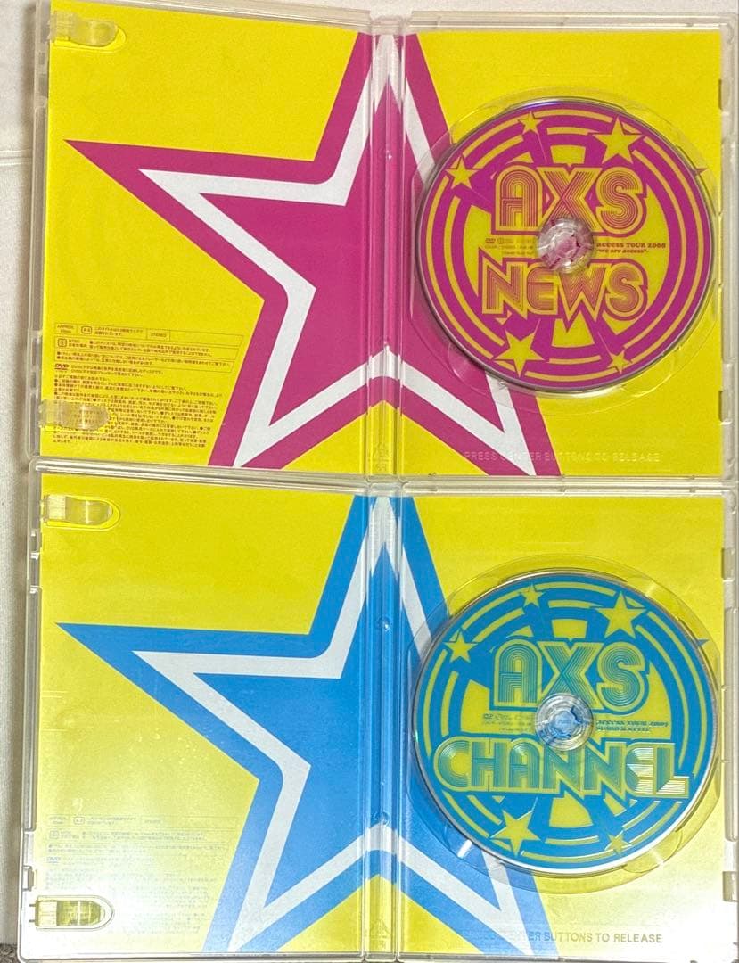 ミュージック access AXS CHANNEL NEWS DVD