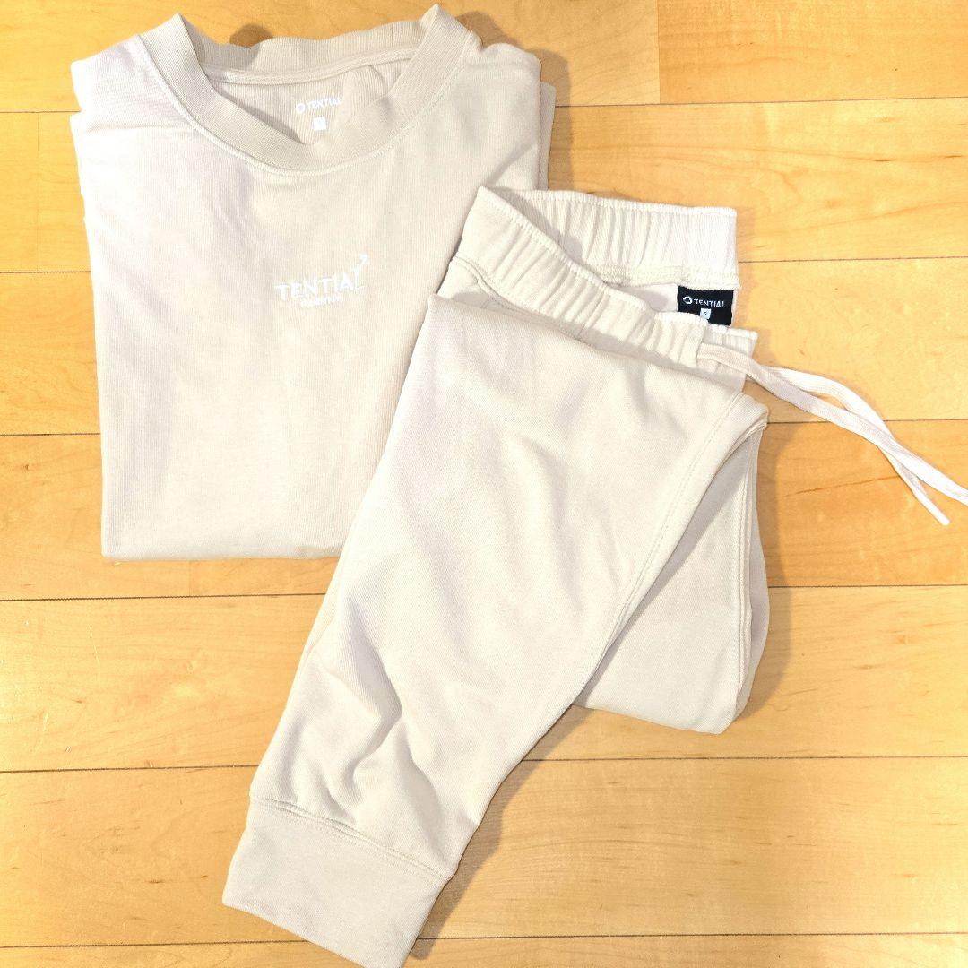 【TENTIAL】BAKUNE リカバリー上下セット(旧モデル)　Sサイズ長袖
