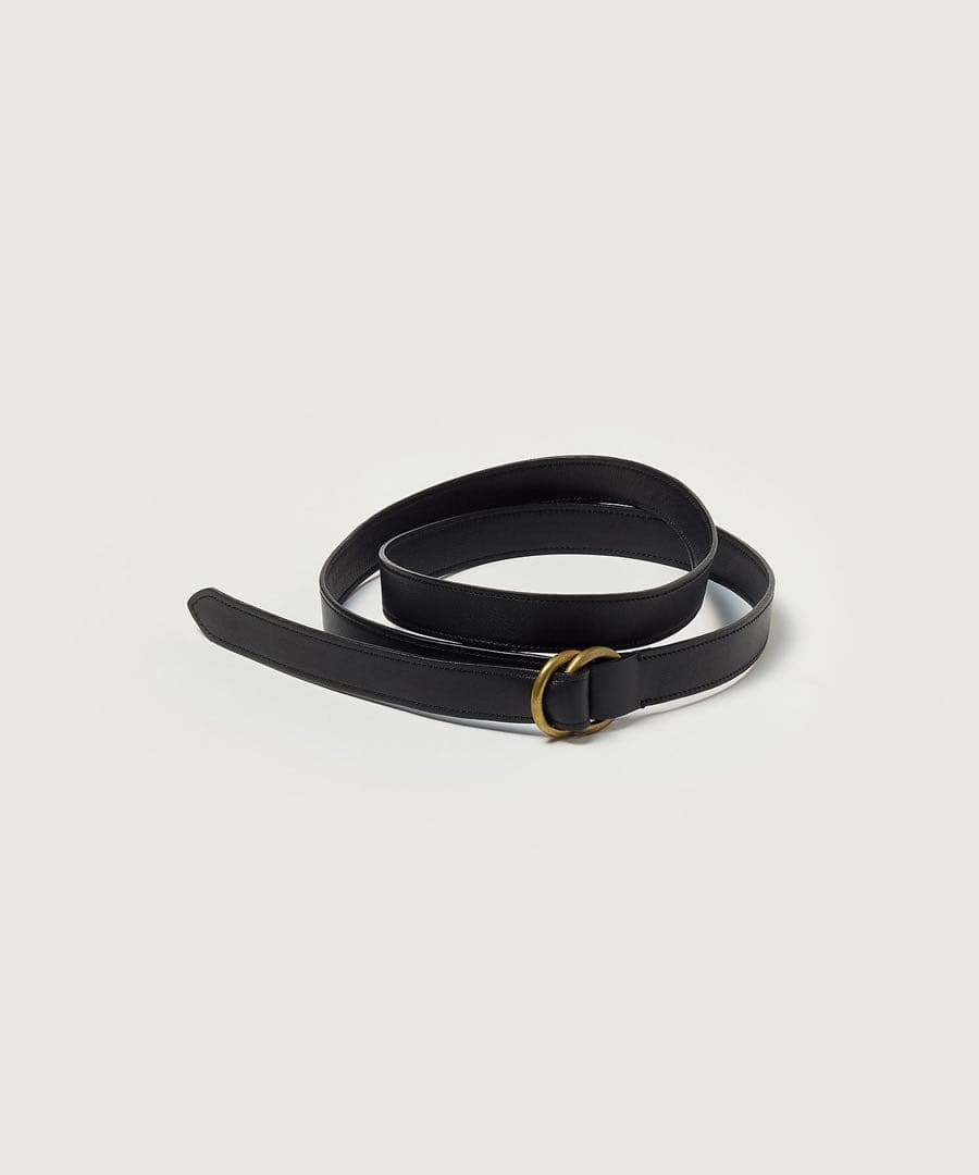 小物 25SS Auralee DOUBLE RING BUCKLE BELT