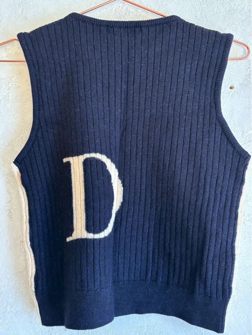 【極美品】ChristianDIOR SPORT ノースリーブセーター ウール
