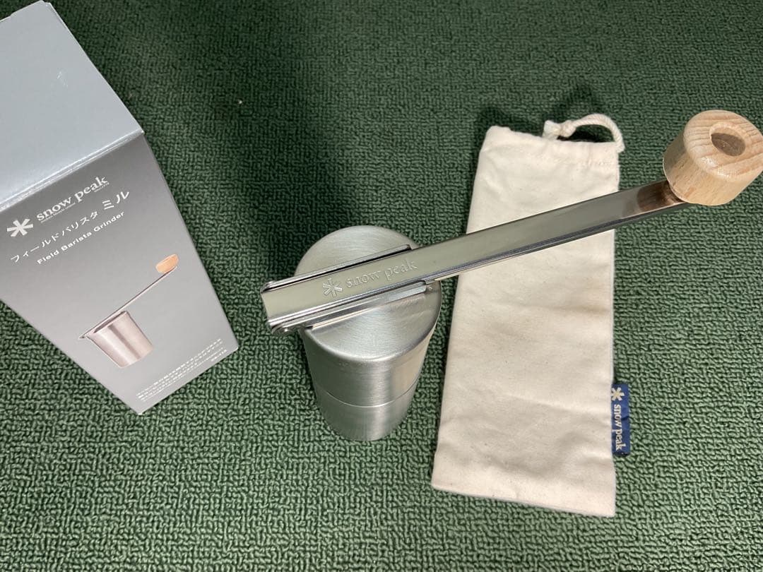 美品 フィールドバリスタ ドリッパー ＆ フィールドバリスタ ミル スノーピーク