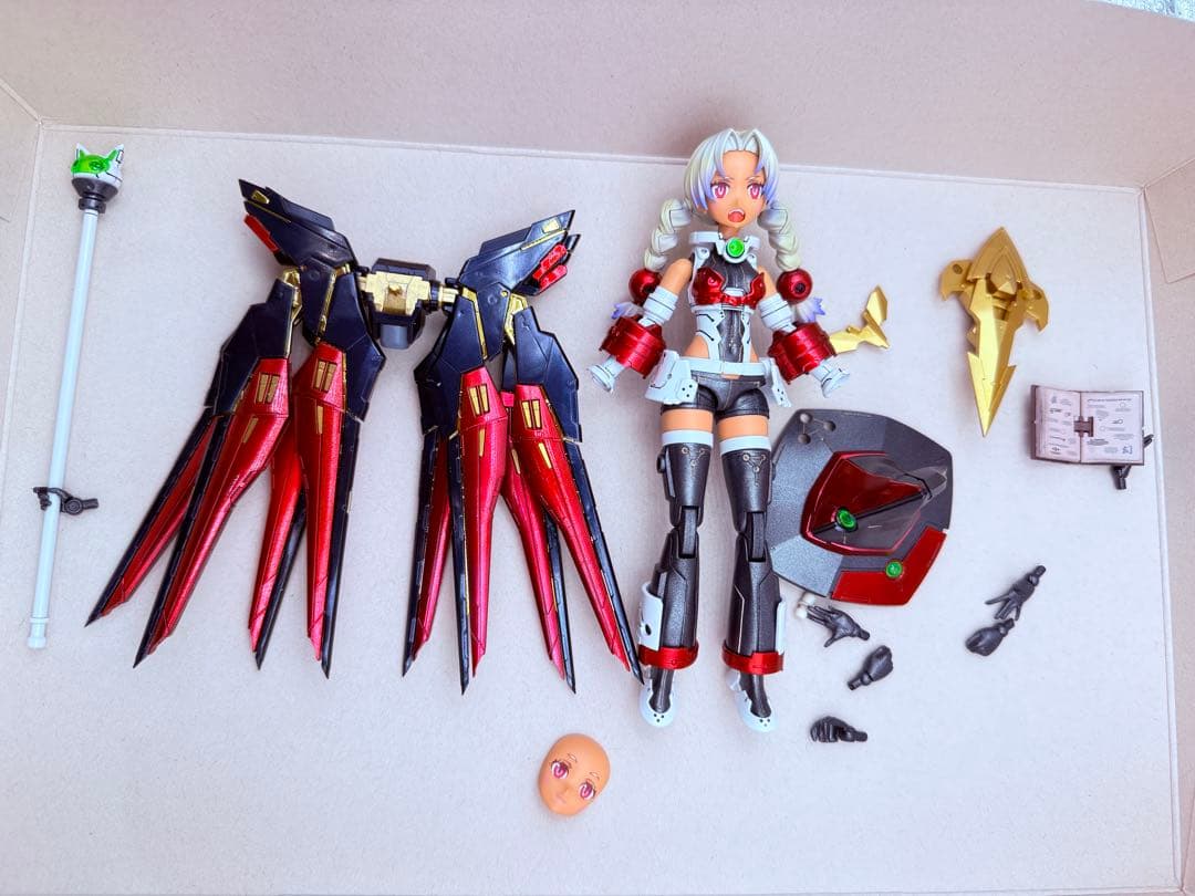 お*郎様 30ms 魔女っ娘ドラグーン　マリカル　全塗装完成品ミキシング