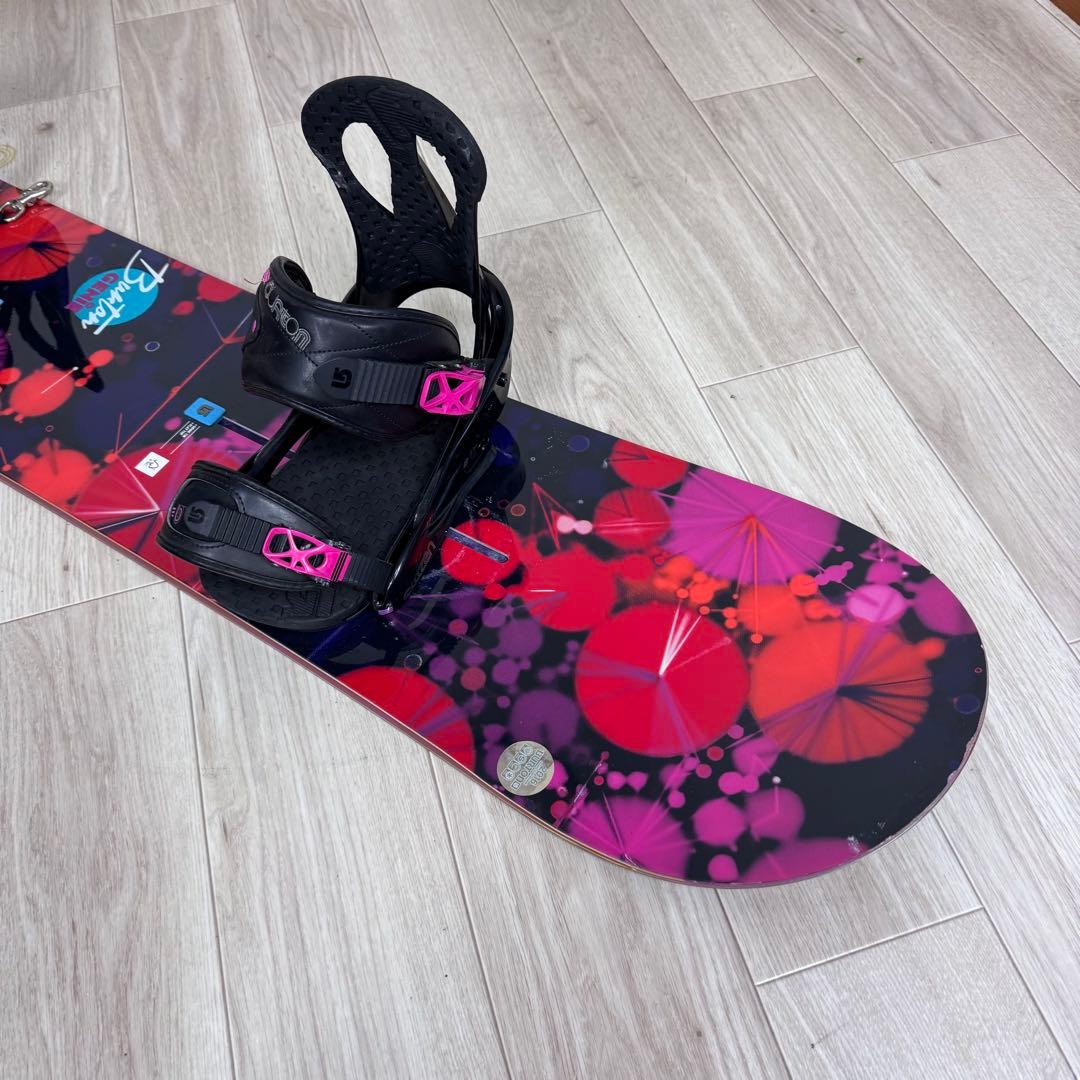 専用BURTON GENIEレディース スノーボード 138cm セット