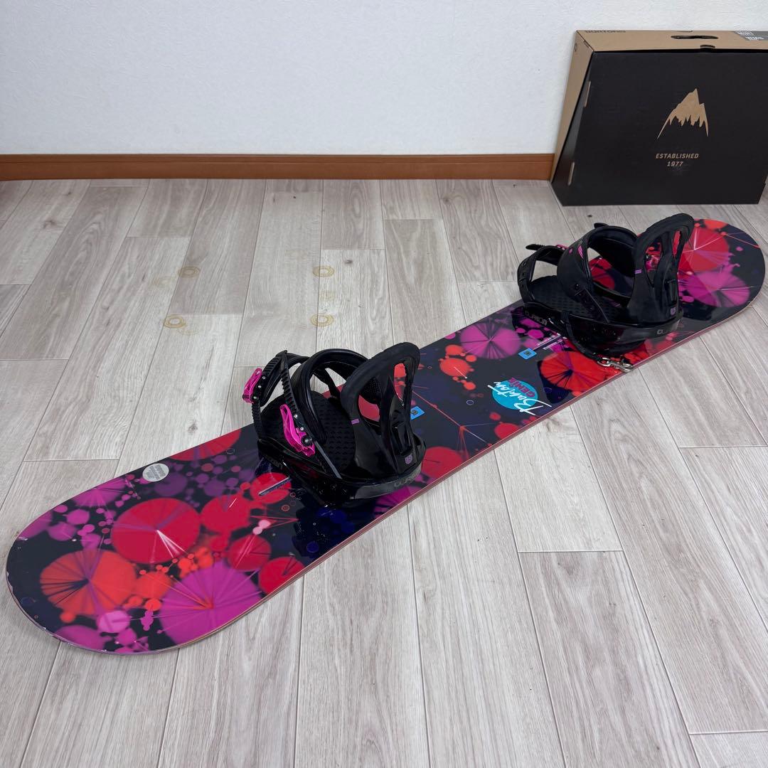 専用BURTON GENIEレディース スノーボード 138cm セット