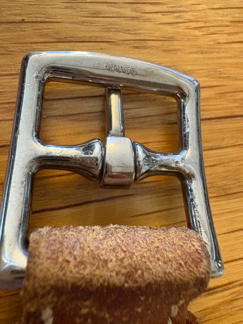 HERMES エルメス エトリヴィエール レザー ブレスレット バングル H刻印