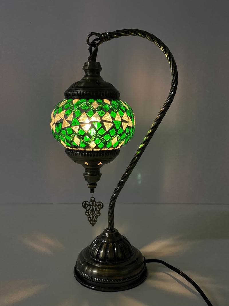 モザイクガラス テーブル ランプ 吊り下げ型 LEDライト 照明器具 インテリア