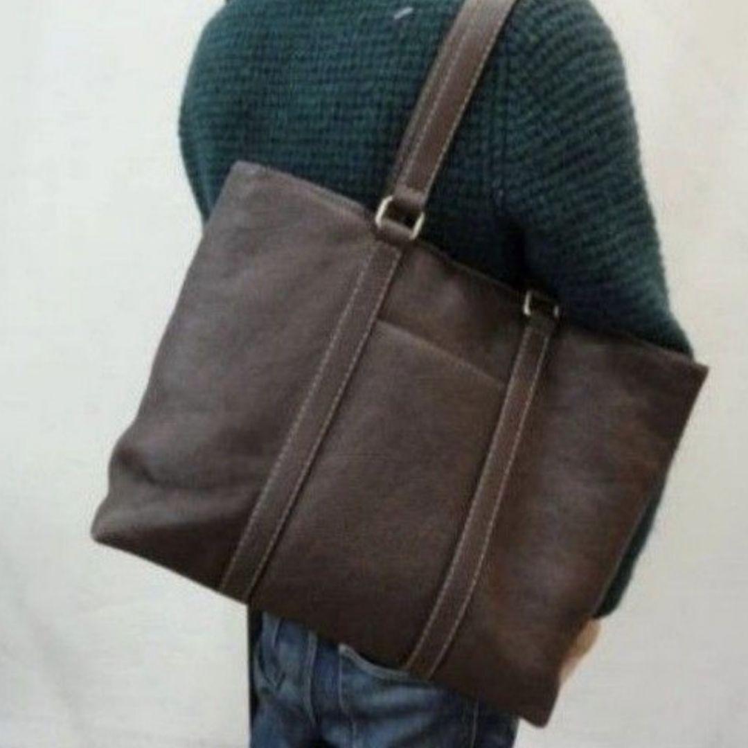 土屋鞄 トーンオイルヌメ デイリートート バッグ ユニセックス