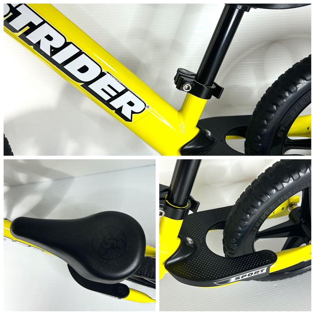 未使用級☆希少カラー ストライダー スポーツ イエロー キックバイク 補助なし