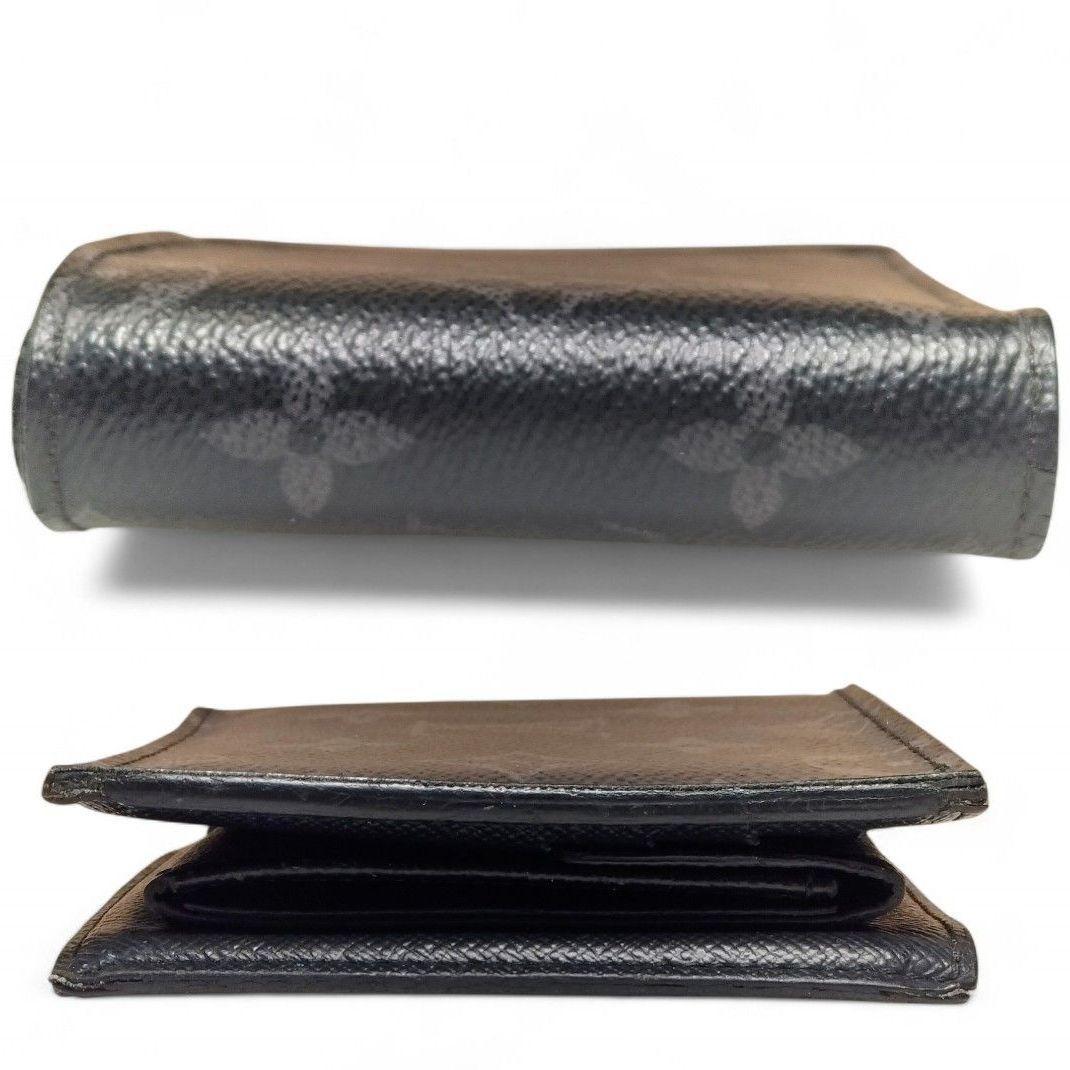 モノグラム エクリプス ポルトフォイユ マルコ 二つ折り財布 ルイヴィトン