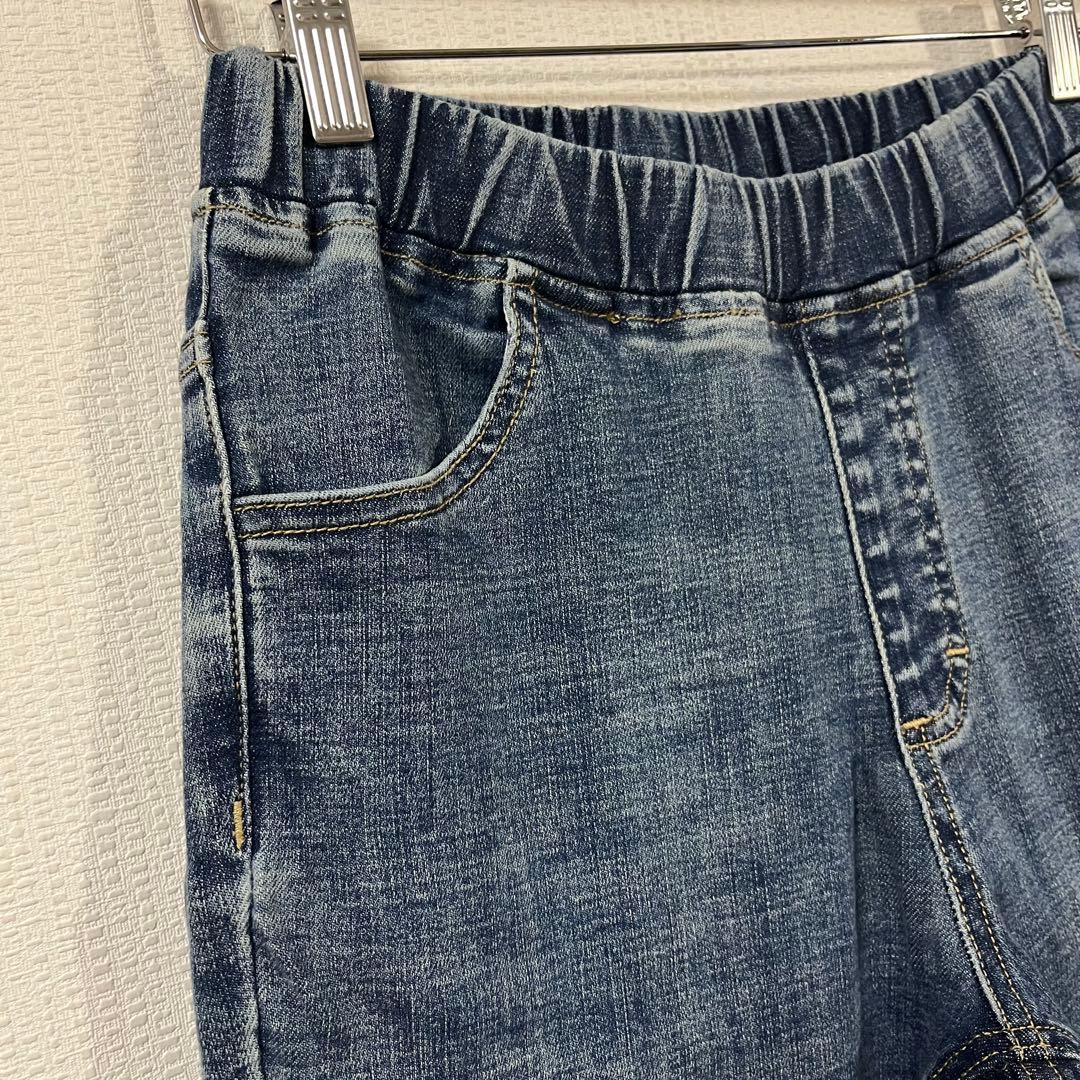 ビアズリー　BEARDSLEY　デニムパギンス　サイズ1　ブルー　美品
