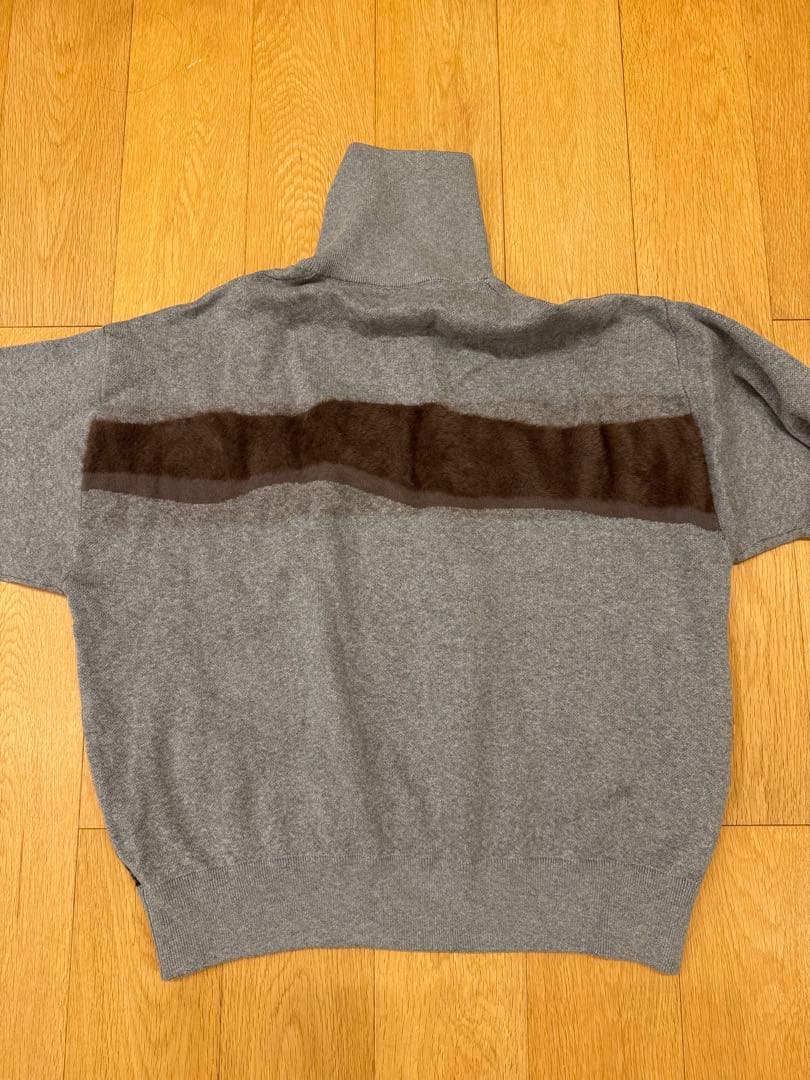 トップス Knuth Marf concept jacquard knit/gray