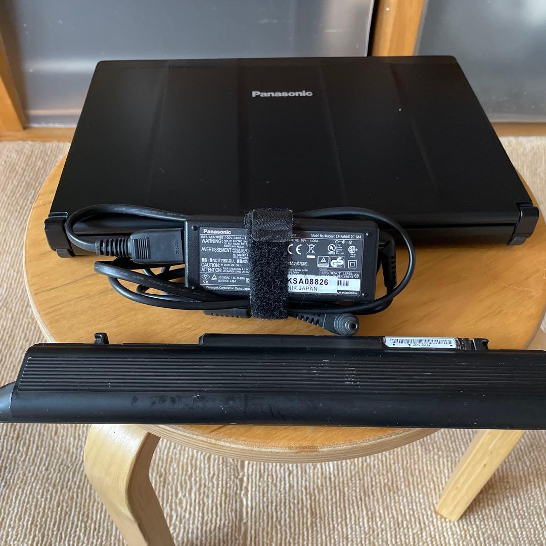 レッツノートcf-sx4 希少黒corei7 メモリ8GB SSD480GB