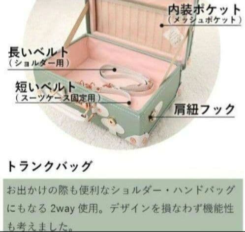⭐最終値下げ⭐　キャリーケース　トランクタイプショルダーセット
