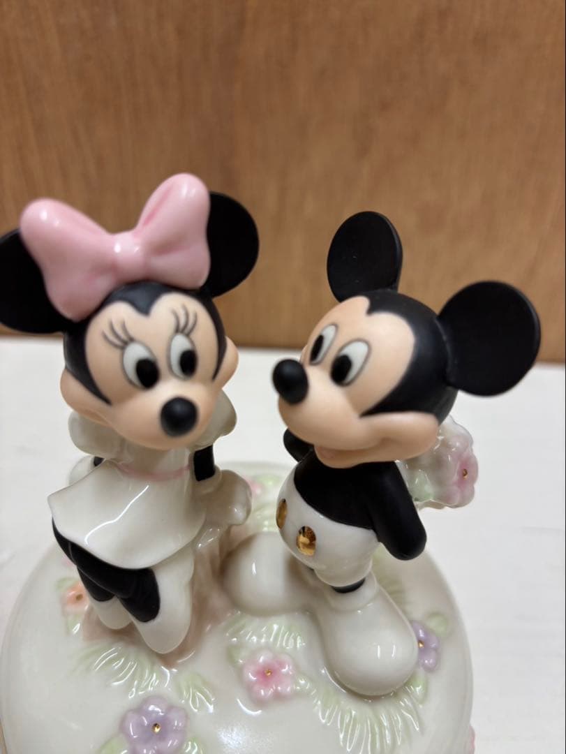 レノックス ミッキー、ミニー小物入れ