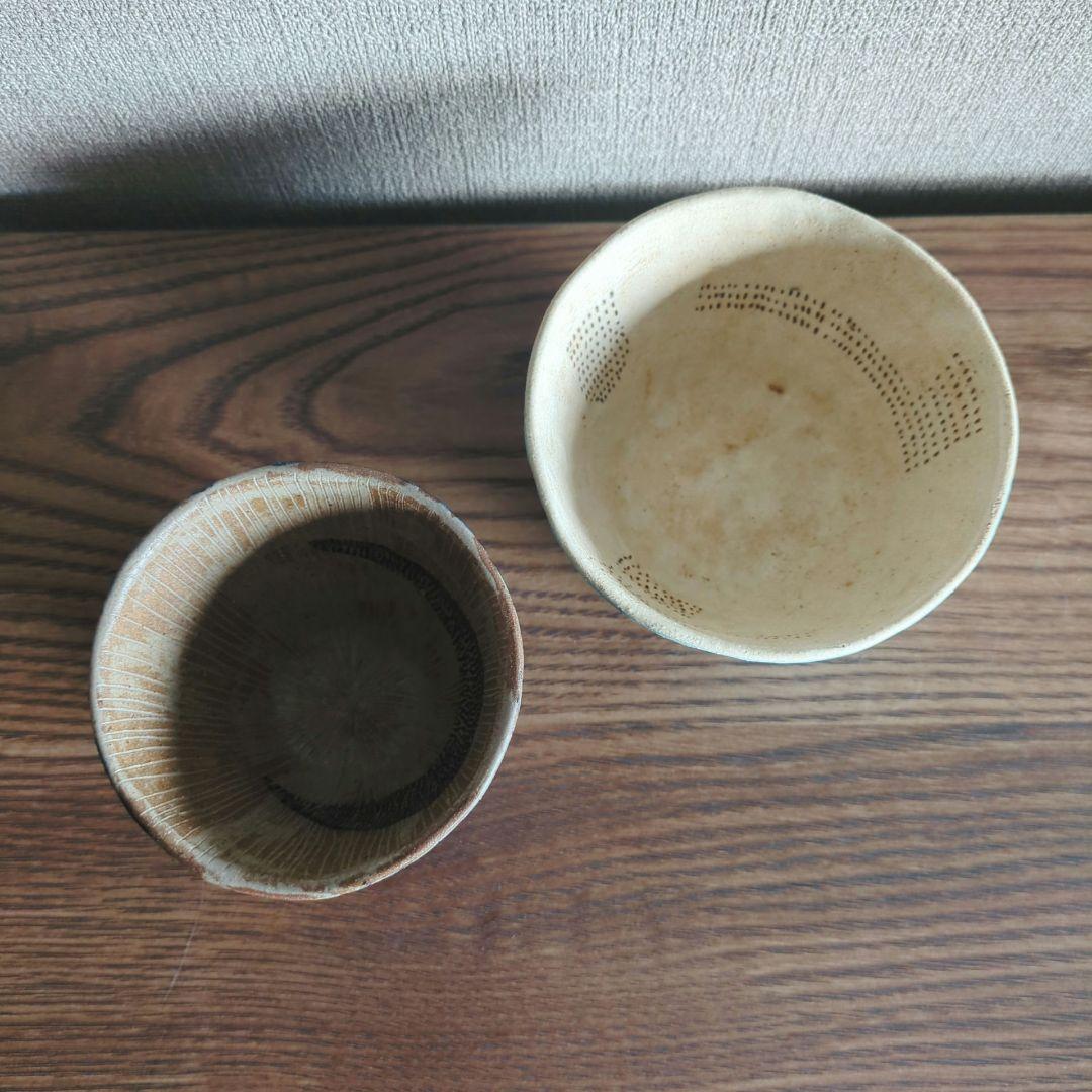 最終価格 佐藤真琴さんと佐藤尚理さんの小鉢2点セット③ やちむん bonoho