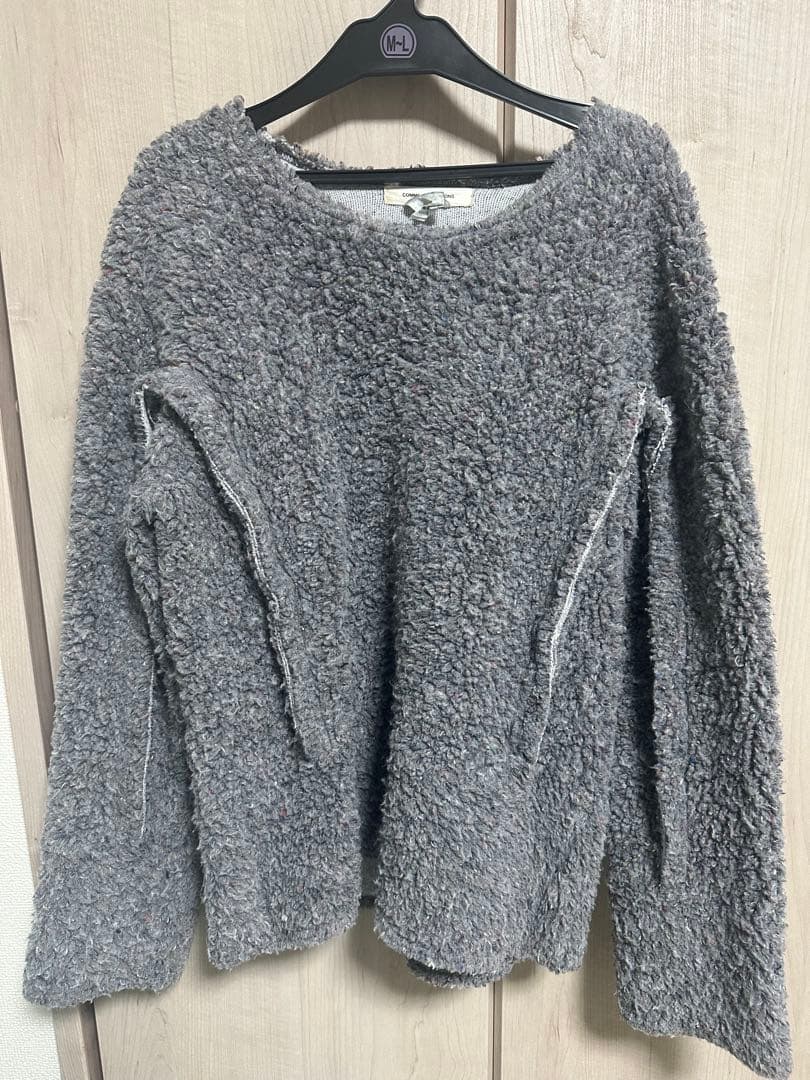 COMME des GARCONS グレー 長袖セーター サンプル