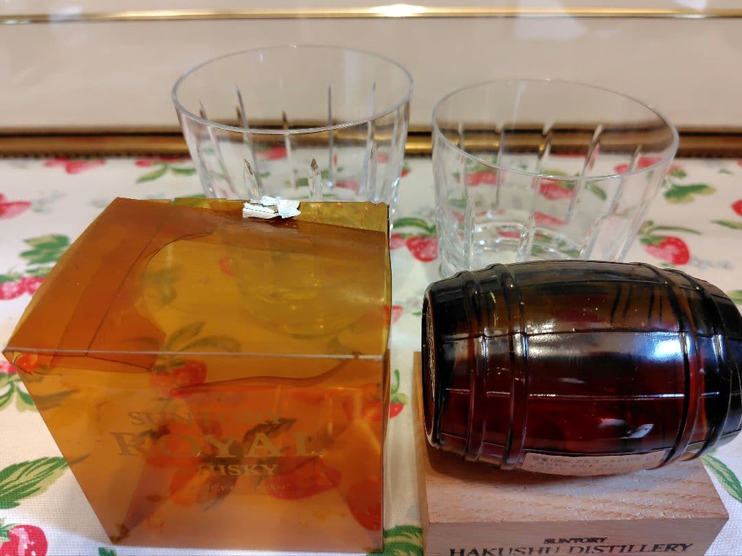 バカラ　アルルカン　2客　箱付き　サントリー　150ml ローヤル　ウイスキー