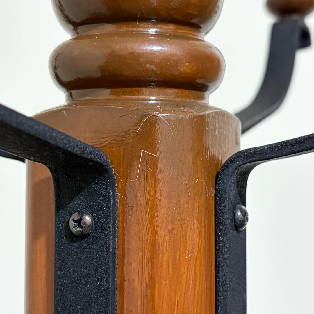 【高級】Karimoku コロニアル ポールハンガー カリモク アンティーク