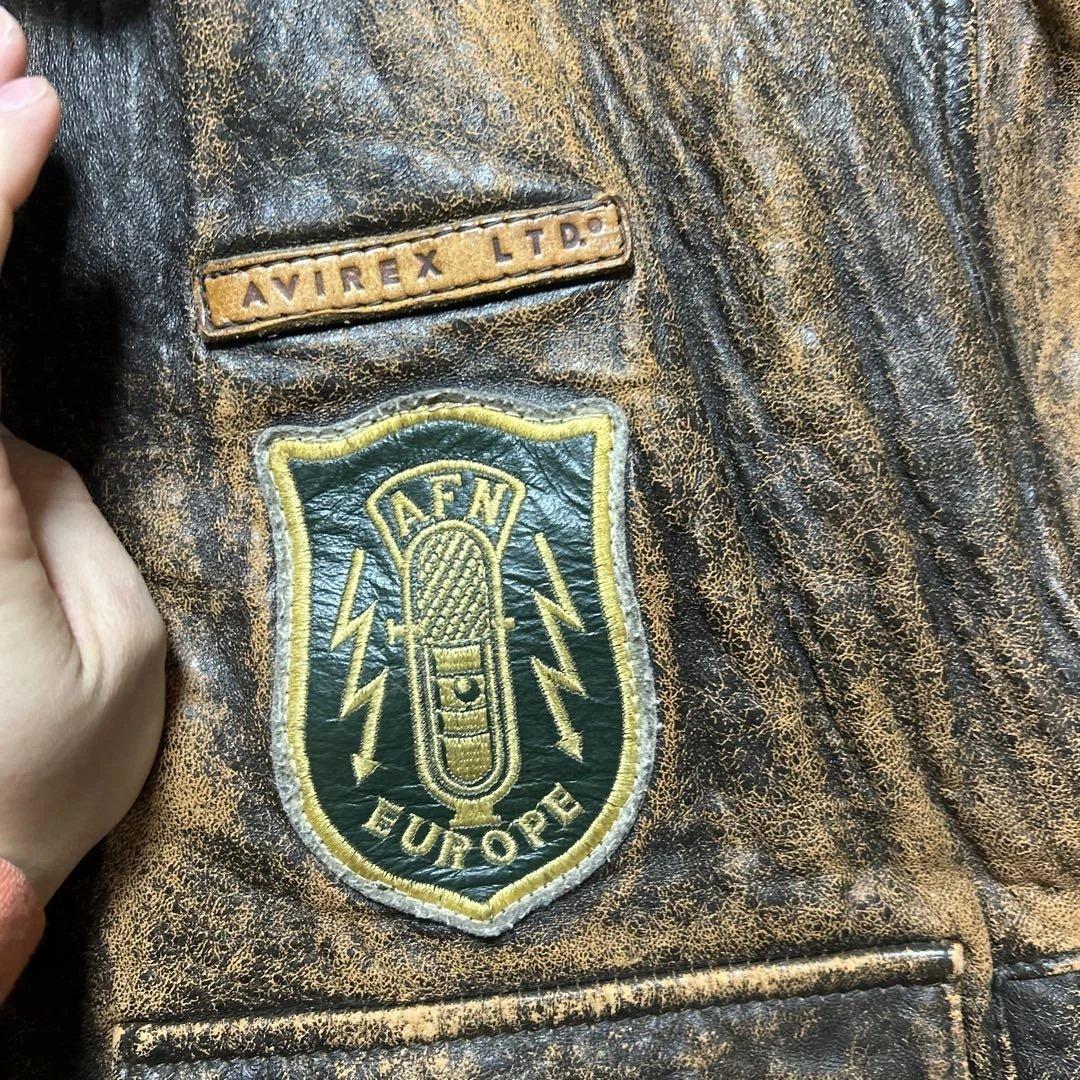 AVIREX TYPE A-2 本革ジャケット