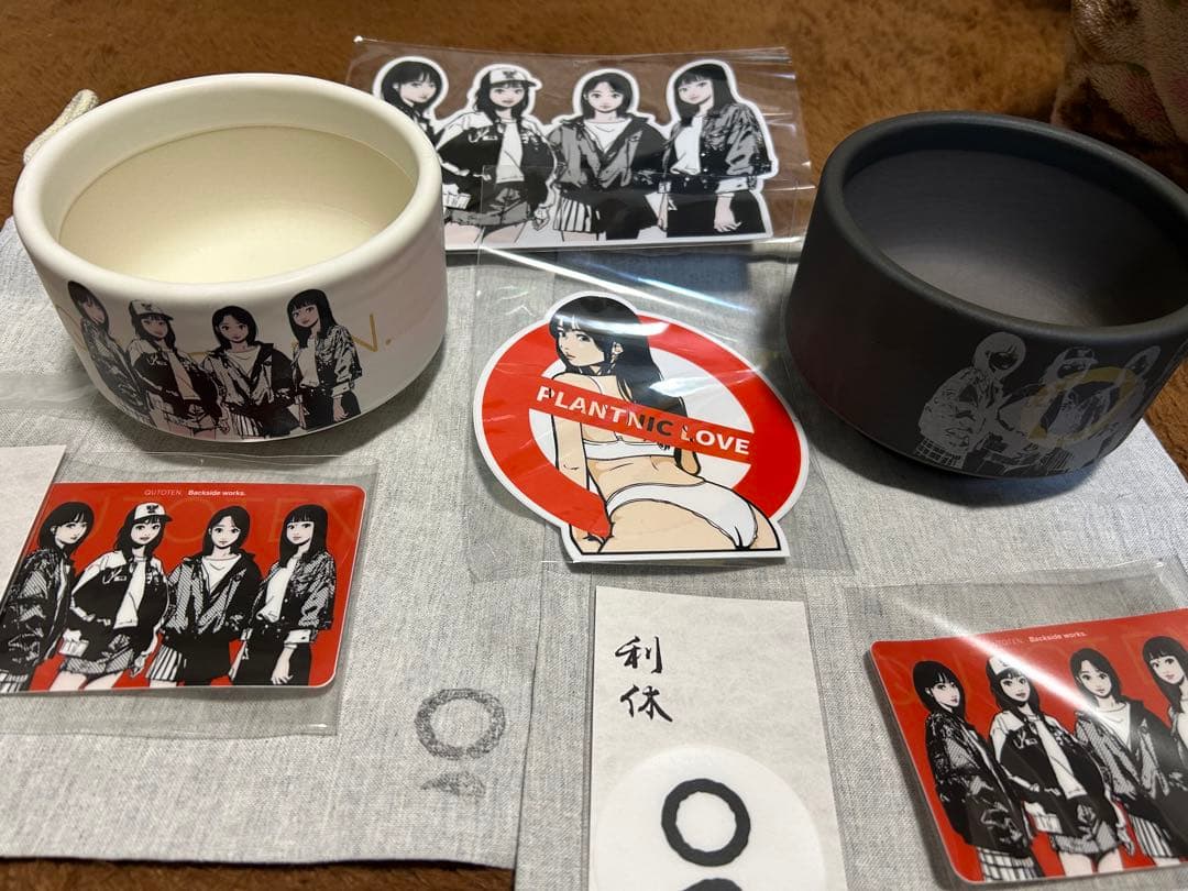 【鉢2個セット】backsideworks 利休 qutotenコラボ鉢 セット