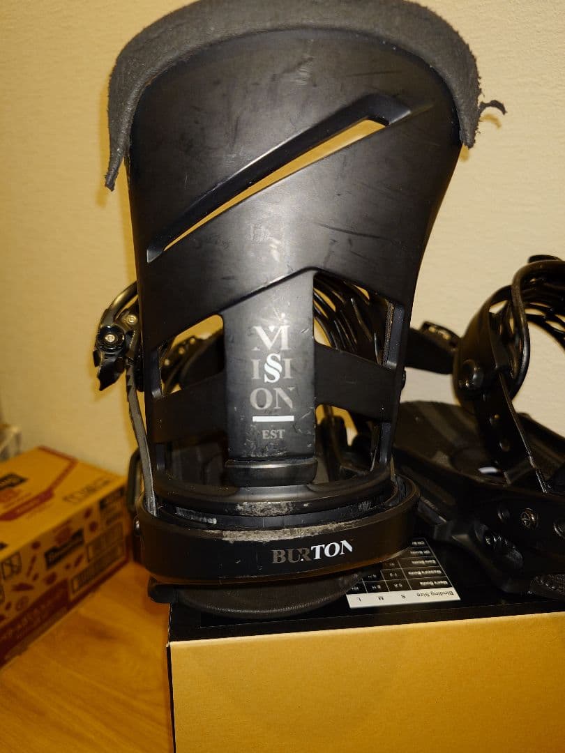 Burton バートン　ミッション　EST　Sサイズ　スノーボードビンディング