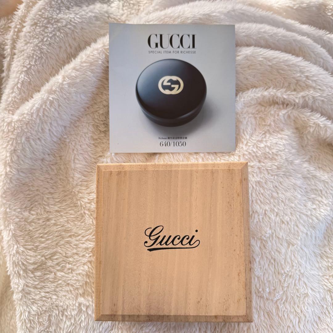 【最終SALE】GUCCI 菓子器　ノベルティ世界1050限定