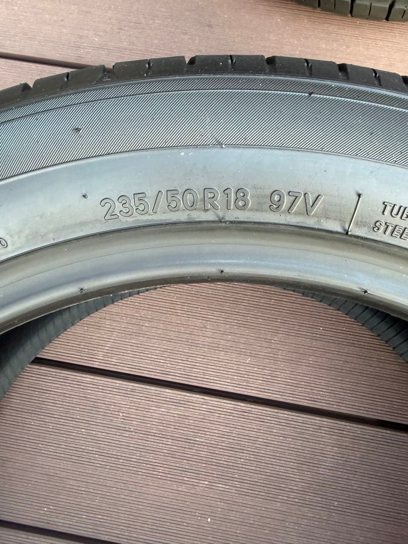 TOYO TRANPATH R1 タイヤ2本235/50R18 30アルファード