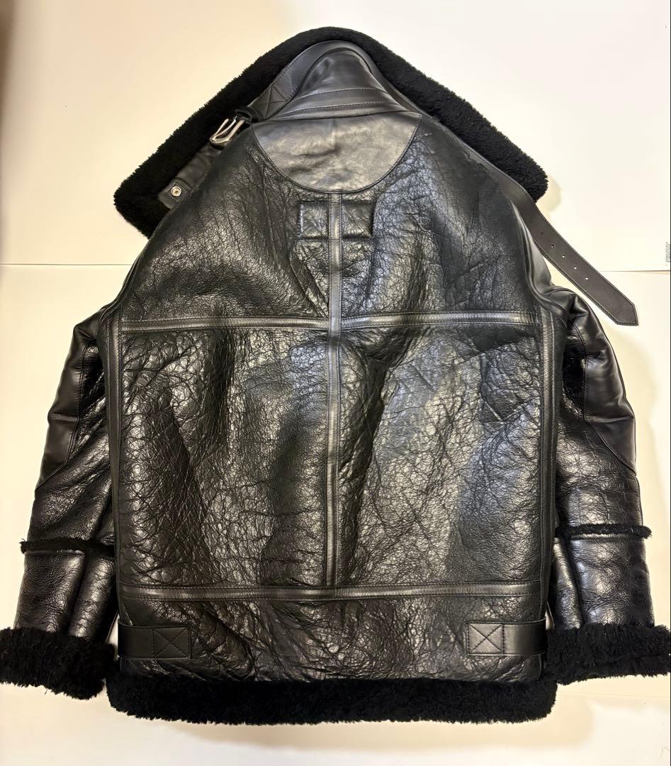 専用！BALENCIAGA バレンシアガ ムートンジャケットボンバルディア34