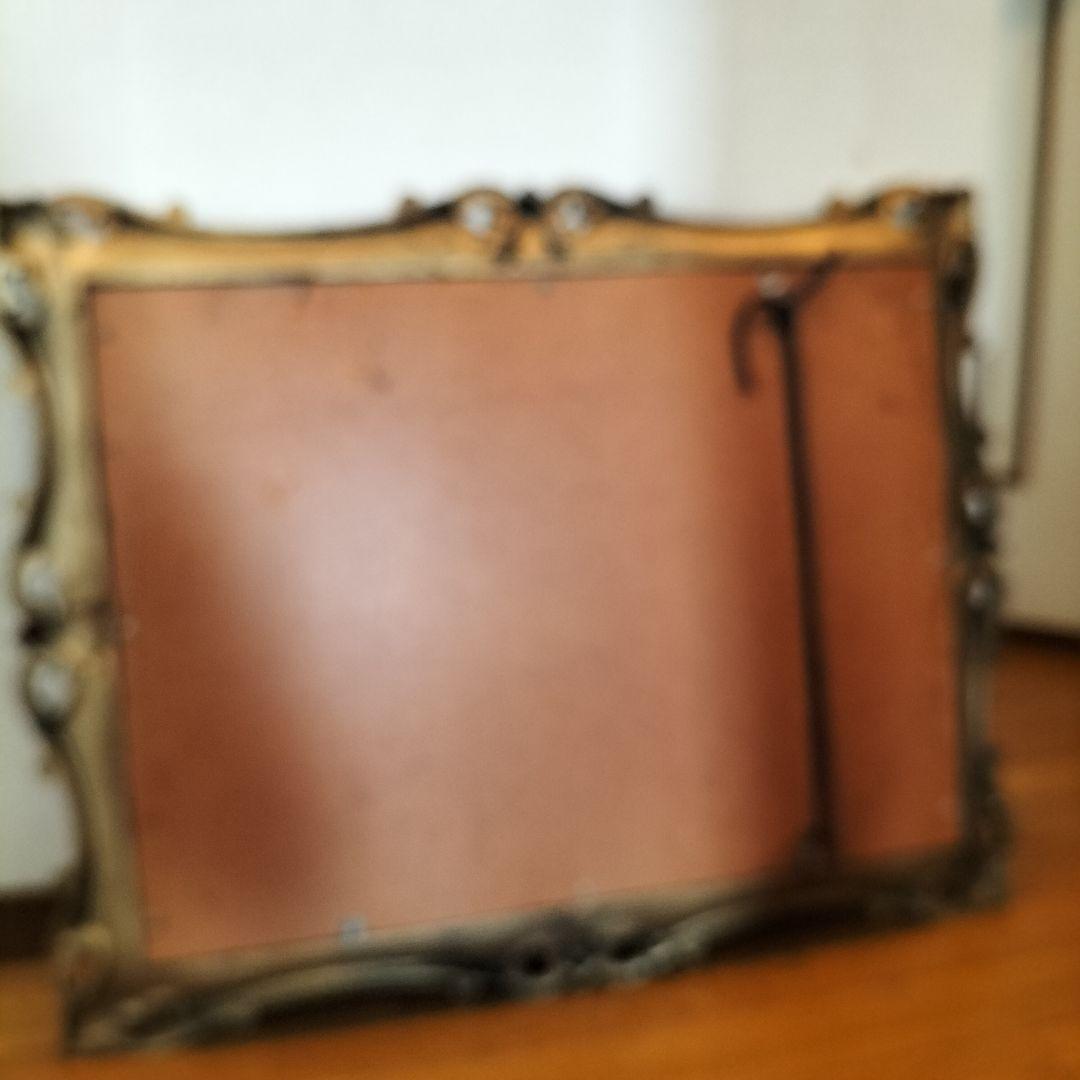 クラシック　アンティーク　壁掛け鏡　ミラー　京都